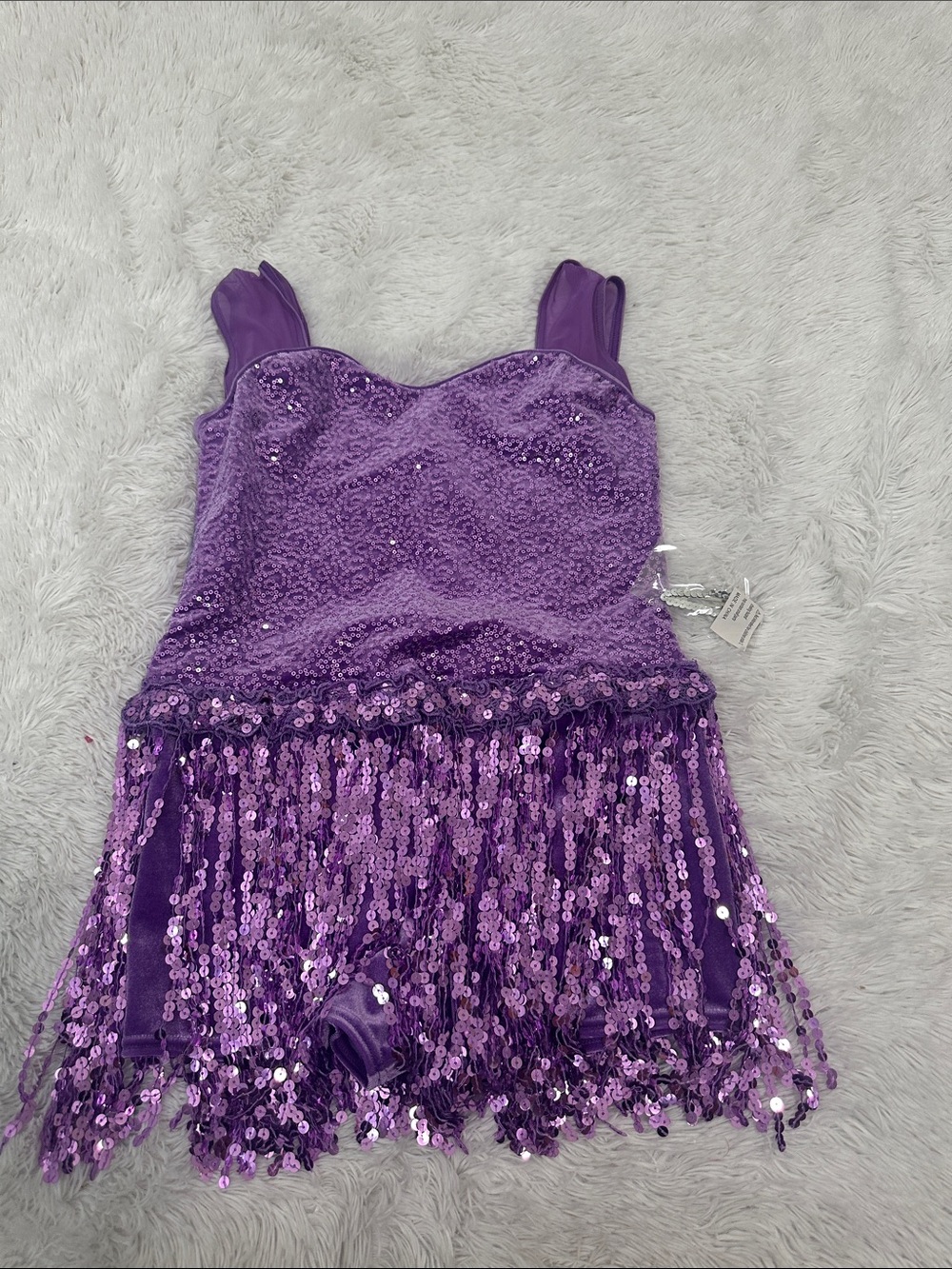🐛 NWT Weissman Radio Ga Ga Amethyst Dance Costume